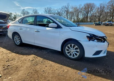 2019 Nissan Sentra S из США, поврежденный, VIN 3N1AB7AP2KY315896